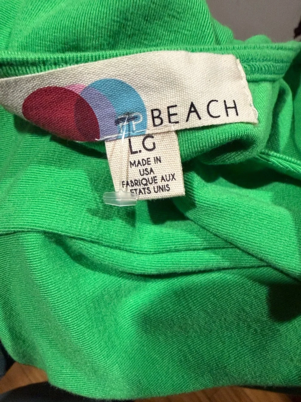 NWOT Free People Beach Rosalia Low Back Mini Dress in Emerald Bay Green Sz Large - Picture 6 of 6